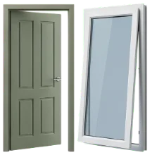 Door and window
