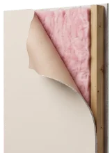 Plasterboard and insulation